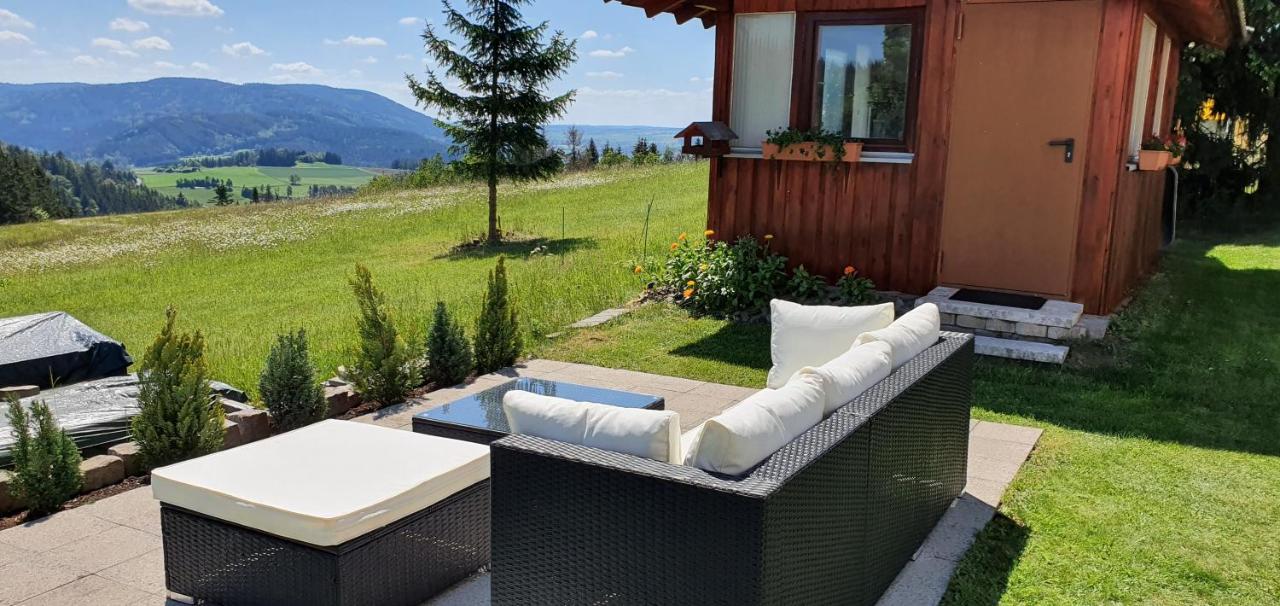 Moderne Ferienwohnung Mit Eigenem Garten Und Traumhaften Blick Wilhelmsthal المظهر الخارجي الصورة