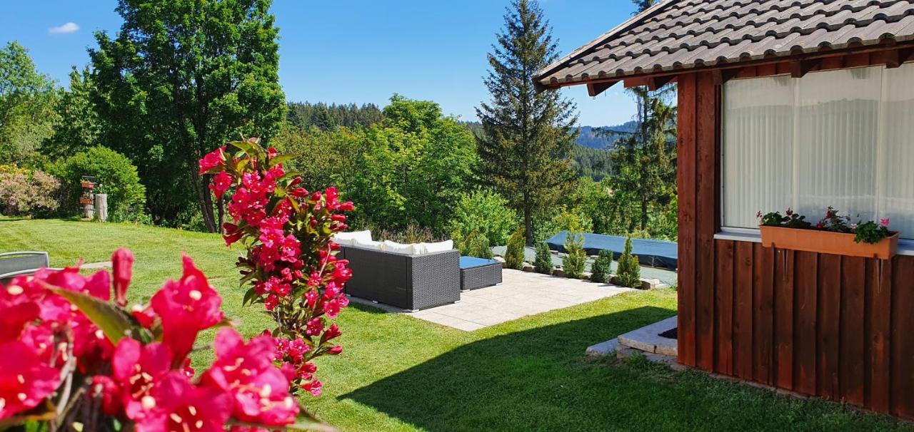 Moderne Ferienwohnung Mit Eigenem Garten Und Traumhaften Blick Wilhelmsthal المظهر الخارجي الصورة