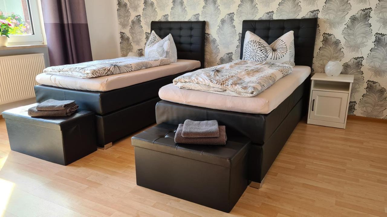 Moderne Ferienwohnung Mit Eigenem Garten Und Traumhaften Blick Wilhelmsthal المظهر الخارجي الصورة